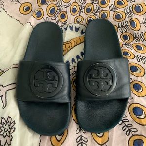 Tory Burch Lina Slides Blue size 7
